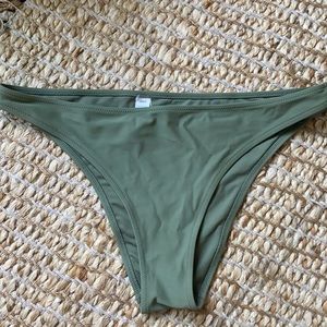 Lovely olive green bikini bottoms